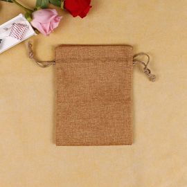 China Light Weight Custom Printed Jute Bags , Weather Resistant Promotional Jute Bags supplier