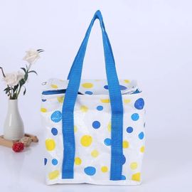 China Multicolor Soft Sided Insulated Cooler Bag With Heat Transfer Printing supplier