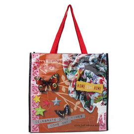China Customized 100% Polypropylene Tote Bags Silk Screen Printing Hot Stamping supplier
