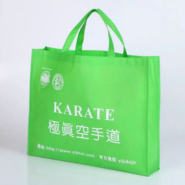 China Digital Imprint Non Woven Reusable Shopping Bags For Office Promotion Gift supplier