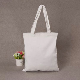 China Colorful Promotional Cotton Canvas Tote Bags With Heat Transfer Printing supplier