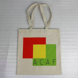 China Silk Screen Red Canvas Tote , Multi Colors Promotional Canvas Tote Bags supplier