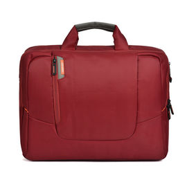 China Durable Red Oxford Laptop Bag For Office Man 14 Inch Offset Printing supplier