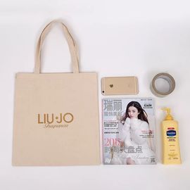 China Eco Friendly  Blank Canvas Tote Bags  / High Strength Blank Canvas Bags supplier