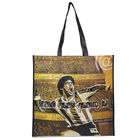 China Natural Yellow Polypropylene Tote Bags With Heat  - Transfer Printing company
