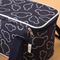 Black Extra Large Insulated Cooler Bag / Square Insulated Beach Tote Cooler Bag supplier
