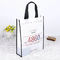 Fashionable Natural Non Woven Carry Bags , Long Rope Non Woven Eco Bag supplier