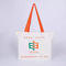 Promotional 100% Cotton Canvas Tote Bags Bulk Laminated Full Color Printing supplier