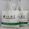 Mini Custom Printed Canvas Tote Bags , Reusable Cotton Tote Shopping Bag supplier