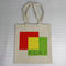 Silk Screen Red Canvas Tote , Multi Colors Promotional Canvas Tote Bags supplier
