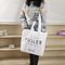 Washable Small Navy Canvas Tote Bag  / Colorful Canvas Gift Bags supplier