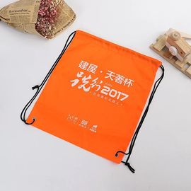 China Washable Athletic Drawstring Backpack / Fashion Durable Drawstring Backpack factory