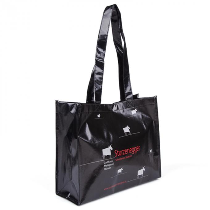 Heavy Duty Polypropylene Tote Bags With Long Rope Harness Wash In Cold Water