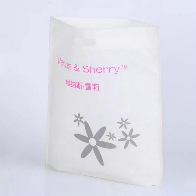 Water Resistant Non Woven Fabric Bags For Supermarket Packing Washable