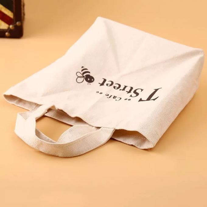 Beautiful Reusable Blank Canvas Tote Bags Bulk  For Ladies Customized Size