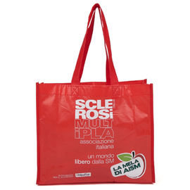 China Corrosion Prevention Polypropylene Tote Bags With Silk Screen Printing supplier